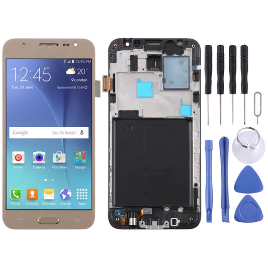TFT Material LCD Screen and Digitizer Full Assembly with Frame for Galaxy J5 (2015) / J500F, For Galaxy J5 (2015) with Frame,TFT