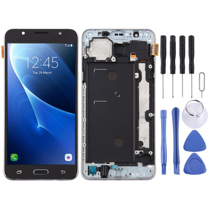 TFT Material LCD Screen and Digitizer Full Assembly with Frame for Galaxy J7 (2016) / J710F, For Galaxy J7 (2016) (TFT Material)