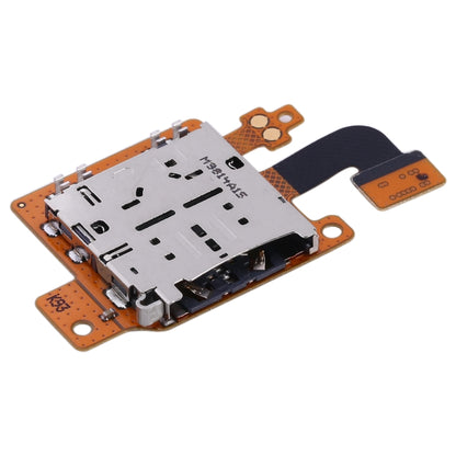 For Galaxy Tab S6 / SM-T865 SIM Card Holder Socket Flex Cable, For Galaxy Tab S6
