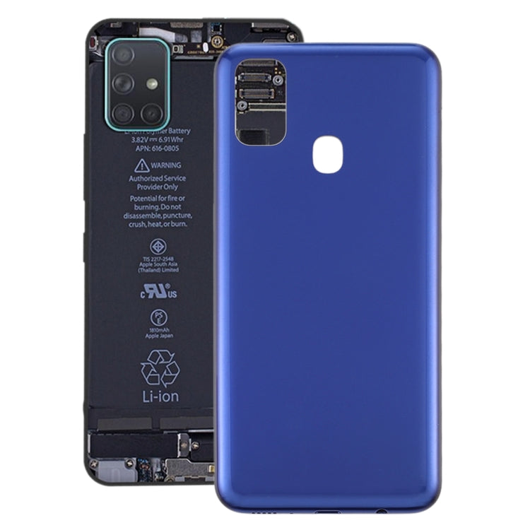 For Samsung Galaxy M21 SM-M215F Battery Back Cover, For Samsung Galaxy M21, For Samsung Galaxy M21(Dark Blue), For Samsung Galaxy M21(Baby Blue)