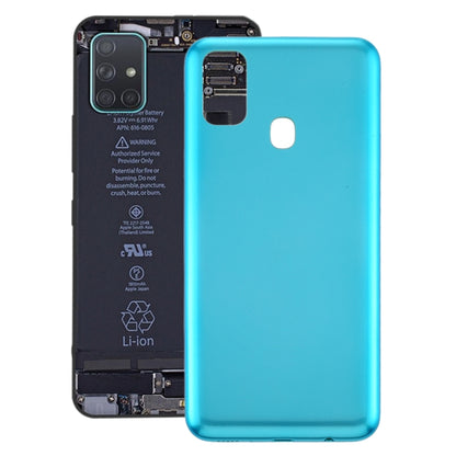 For Samsung Galaxy M21 SM-M215F Battery Back Cover, For Samsung Galaxy M21(Baby Blue), For Samsung Galaxy M21, For Samsung Galaxy M21(Dark Blue)