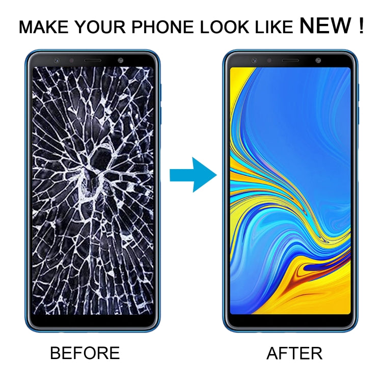 TFT Material LCD Screen and Digitizer Full Assembly With Frame for Samsung Galaxy A7 (2018) / SM-A750F, For Samsung Galaxy A7 (2018) (TFT)