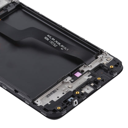 LCD Screen and Digitizer Full Assembly With Frame for Samsung Galaxy A10 / SM-A105F (Single Card Version), For Samsung Galaxy A10
