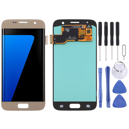 OLED Material LCD Screen and Digitizer Full Assembly for Samsung Galaxy S7, For Galaxy S7(OLED Material), For Samsung Galaxy S7(OLED)