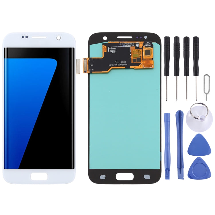 OLED Material LCD Screen and Digitizer Full Assembly for Samsung Galaxy S7, For Galaxy S7(OLED Material), For Samsung Galaxy S7(OLED)