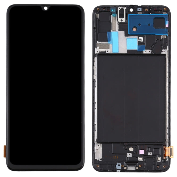 TFT Material LCD Screen and Digitizer Full Assembly With Frame for Samsung Galaxy A70  (Not Supporting Fingerprint Identification), For Samsung Galaxy A70