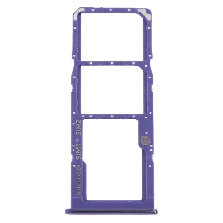 For Samsung Galaxy A50s SM-A507 SIM Card Tray + SIM Card Tray + Micro SD Card Tray, For Samsung Galaxy A50s(dual card)
