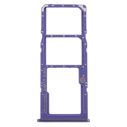 For Samsung Galaxy A50s SM-A507 SIM Card Tray + SIM Card Tray + Micro SD Card Tray, For Samsung Galaxy A50s(dual card)