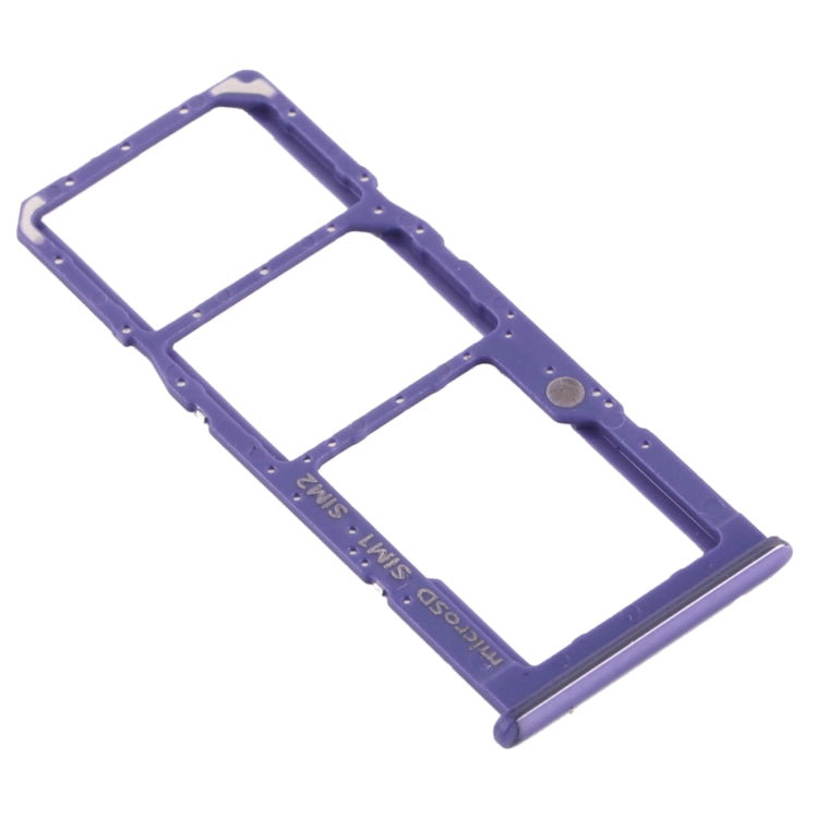 For Samsung Galaxy A50s SM-A507 SIM Card Tray + SIM Card Tray + Micro SD Card Tray, For Samsung Galaxy A50s(dual card)