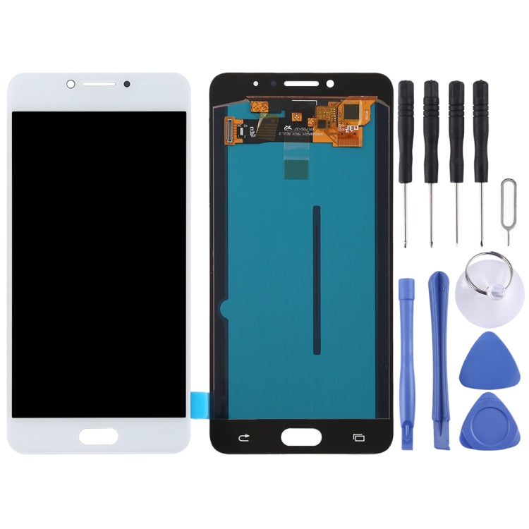 LCD Screen and Digitizer Full Assembly (OLED Material ) for Galaxy C7 Pro / C7010, For Samsung Galaxy C7 Pro (OLED)