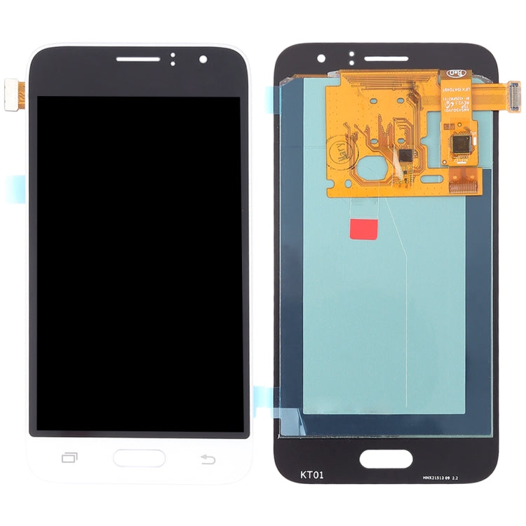 LCD Screen and Digitizer Full Assembly (OLED Material ) for Galaxy J1 (2016), Express 3, Amp 2, J120F, J120A, J120H, J120M, J120M, J120T, For Galaxy J1 (2016) OLED