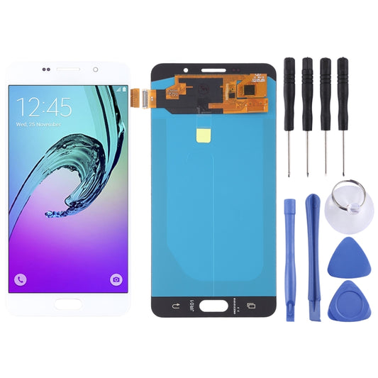 LCD Screen and Digitizer Full Assembly (OLED Material ) for Galaxy A7 (2016), A710F, A710F/DS, A710FD, A710M, A710M/DS, A710Y/DS, A7100, For Galaxy A7 (2016) OLED