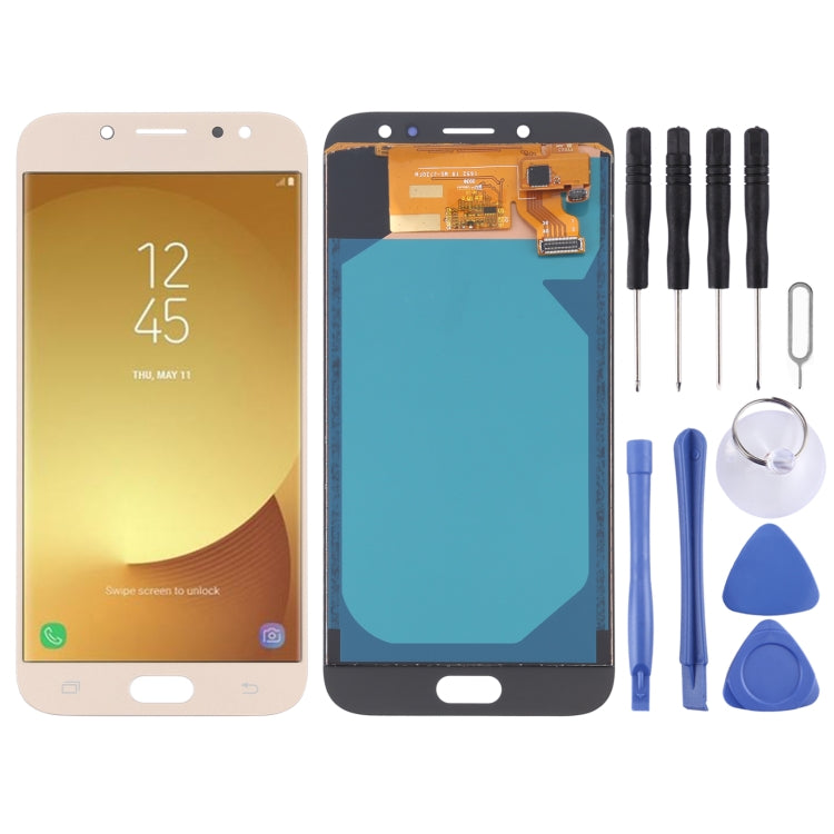 TFT Material LCD Screen and Digitizer Full Assembly for Galaxy J7 (2017) / J7 Pro / J730F/DS, J730FM/DS,AT&T, For Samsung Galaxy J7 (2017)/J7 Pro,TFT, For Galaxy J7 (2017)/J7 Pro,TFT, For Galaxy J7 (2017)/J7 Pro,TFT Material