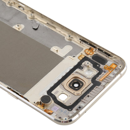 For Galaxy A8 Back Cover with Side Keys & Camera Lens , For Galaxy A8