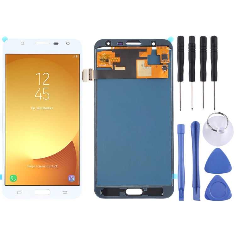 LCD Screen and Digitizer Full Assembly (TFT Material ) for Galaxy J7 Neo, J701F/DS, J701M, For Samsung Galaxy J7 Neo TFT, For Galaxy J7 Neo / J701F (TFT), For Galaxy J7 Neo (TFT)