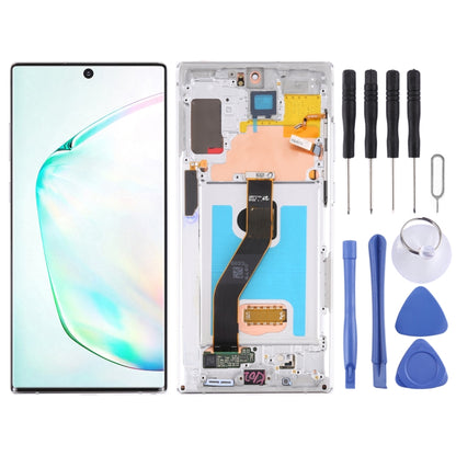 Original LCD Screen and Digitizer Full Assembly With Frame for Samsung Galaxy Note10+ 4G/Note10+ 5G SM-N976/N975