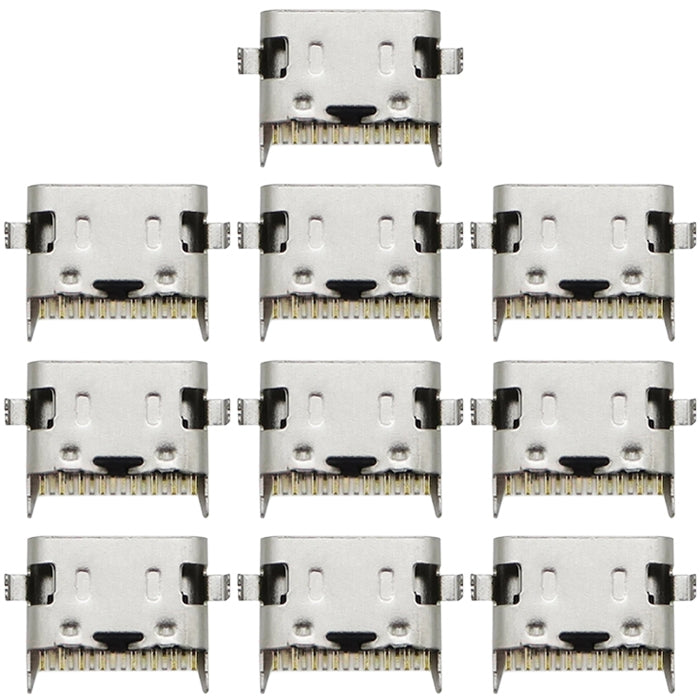 For Samsung Galaxy A20S SM-A207 10pcs Charging Port Connector, For Samsung Galaxy A20S