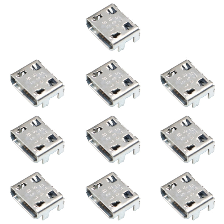 10pcs Charging Port Connector for Galaxy Ace 4 Duos G130H G318 G310HN G313F G313H G313HD G313HN G313HU, For Samsung Galaxy Ace 4 Duos