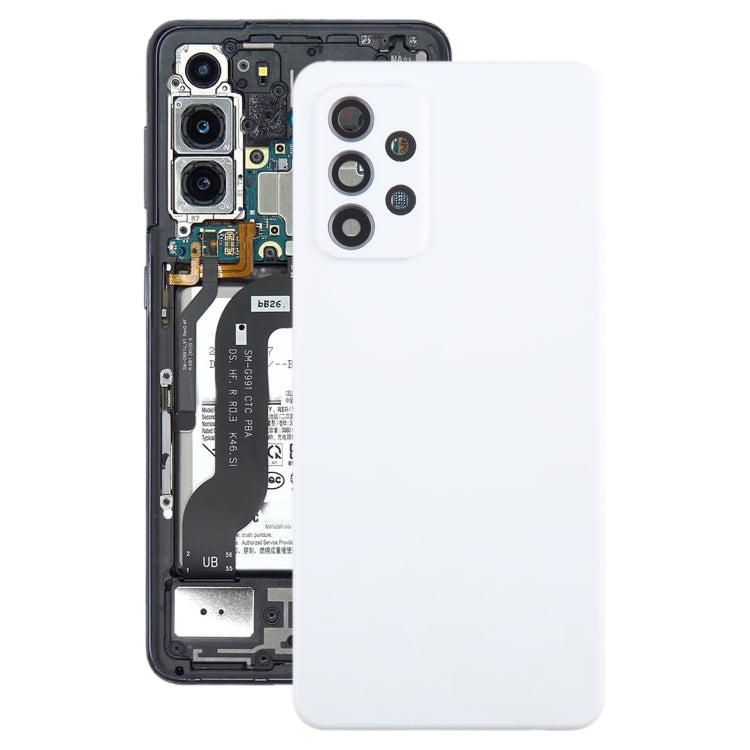 For Samsung Galaxy A52 5G / A52 4G Battery Back Cover with Camera Lens Cover, For Samsung Galaxy A52 5G / A52 4G