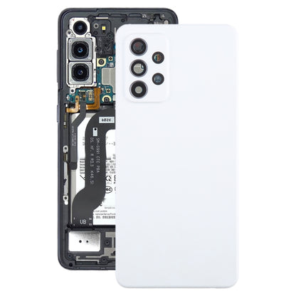 For Samsung Galaxy A52 5G / A52 4G Battery Back Cover with Camera Lens Cover, For Samsung Galaxy A52 5G / A52 4G