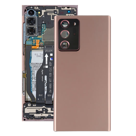 For Samsung Galaxy Note20 Ultra Battery Back Cover with Camera Lens Cover , For Samsung Galaxy Note20 Ultra(with Camera Cover)