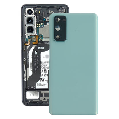 For Samsung Galaxy S20 FE Battery Back Cover with Camera Lens Cover , For Samsung Galaxy S20 FE(with Camera Cover)