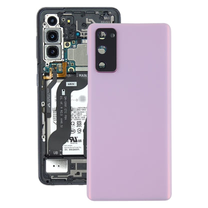 For Samsung Galaxy S20 FE Battery Back Cover with Camera Lens Cover , For Samsung Galaxy S20 FE(with Camera Cover)