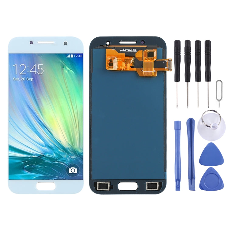 LCD Screen and Digitizer Full Assembly (TFT Material) for Galaxy A3 (2017), A320FL, A320F, A320F/DS, A320Y/DS, A320Y, For Galaxy A3 (2017) TFT, For Samsung Galaxy A3 (2017) TFT
