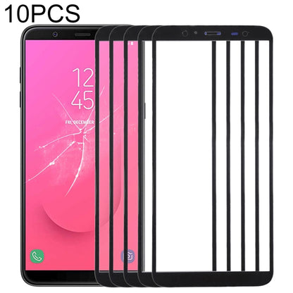 For Samsung Galaxy J8, J810F/DS, J810Y/DS, J810G/DS  10pcs Front Screen Outer Glass Lens , For Samsung Galaxy J8