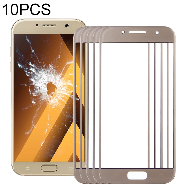 For Samsung Galaxy A5 (2017) / A520 10pcs Front Screen Outer Glass Lens , For Samsung Galaxy A5 (2017)