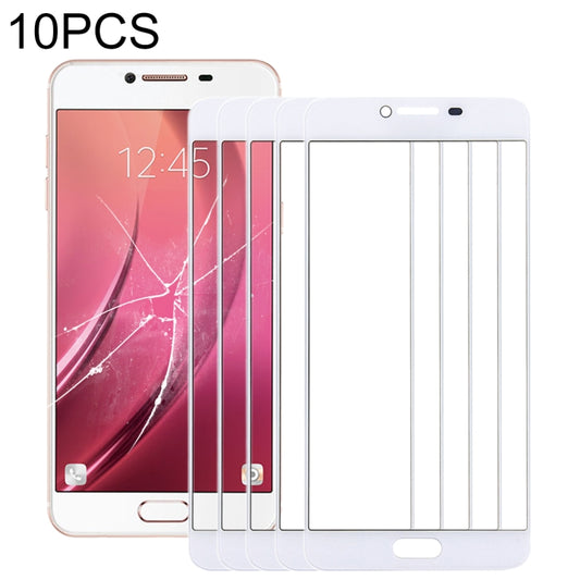 For Samsung Galaxy C7 10pcs Front Screen Outer Glass Lens , For Samsung Galaxy C7