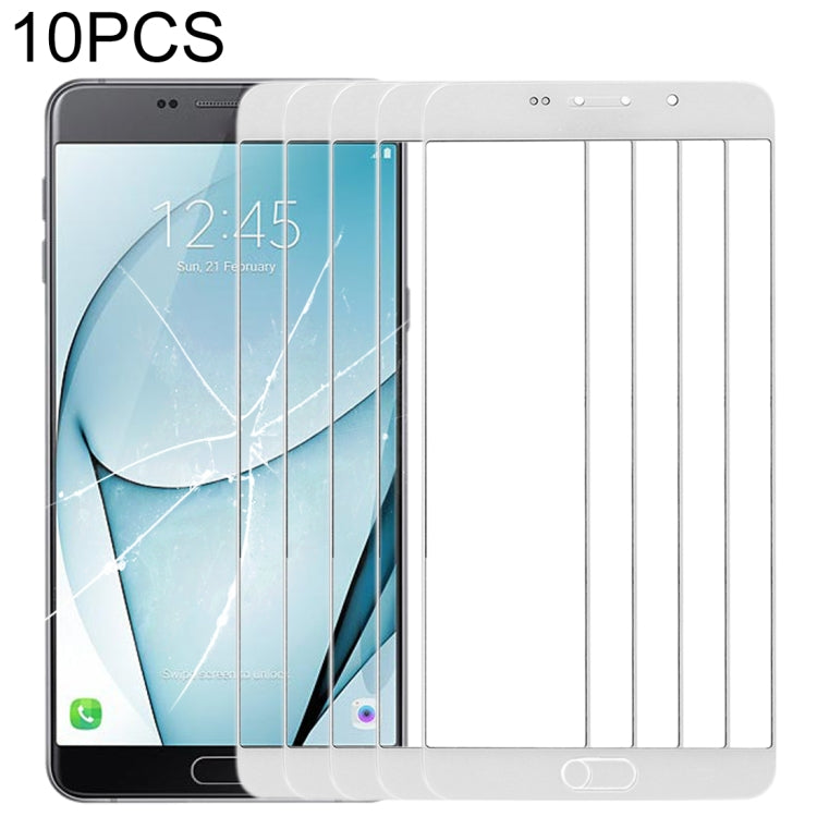 For Samsung Galaxy A9 (2016) / A900 10pcs Front Screen Outer Glass Lens , For Samsung Galaxy A9 (2016)