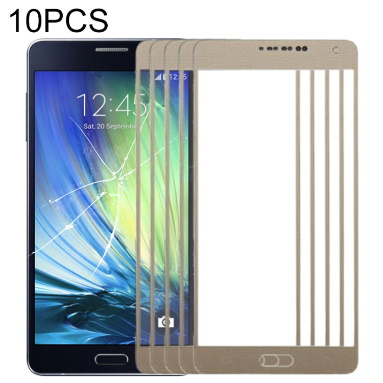For Samsung Galaxy A7 (2015) 10pcs Front Screen Outer Glass Lens , For Samsung Galaxy A7 (2015)