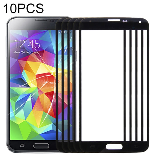 For Samsung Galaxy S5 / G900  10pcs Front Screen Outer Glass Lens , For Samsung Galaxy S5