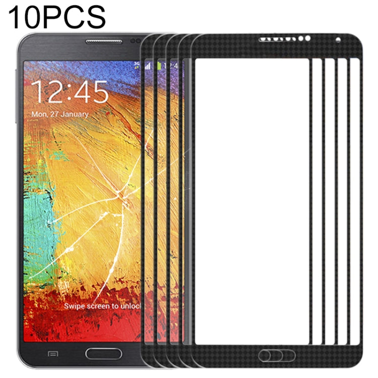For Samsung Galaxy Note III / N9000 10pcs Front Screen Outer Glass Lens , For Samsung Galaxy Note III