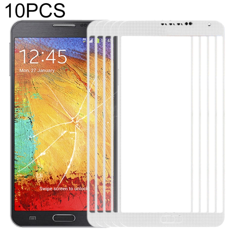 For Samsung Galaxy Note III / N9000 10pcs Front Screen Outer Glass Lens , For Samsung Galaxy Note III