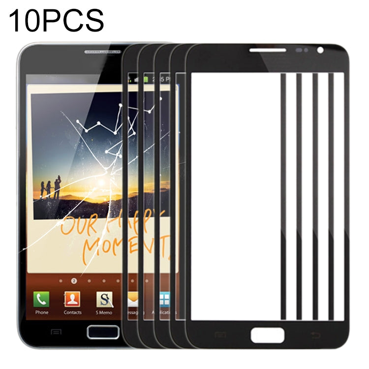 For Samsung Galaxy Note N7000 / i9220 10pcs Front Screen Outer Glass Lens , For Samsung Galaxy Note N7000