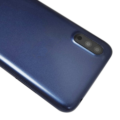 For Samsung Galaxy A01 SM-015F Battery Back Cover with Camera Lens Frame, For Samsung Galaxy A01