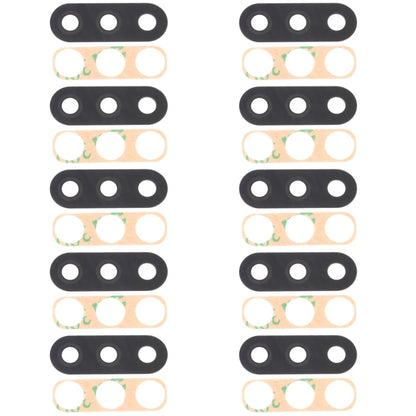For Samsung Galaxy M01 SM-M015 10pcs Back Camera Lens, For Samsung Galaxy M01