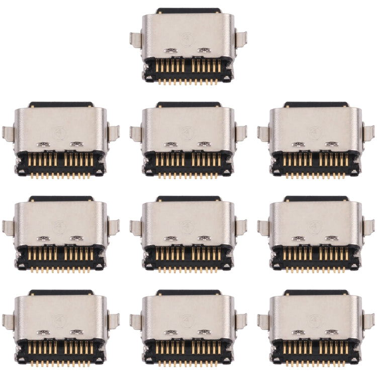 For Samsung Galaxy Tab A7 Lite SM-T220 SM-T225 10pcs Charging Port Connector, For Samsung Galaxy Tab A7 Lite