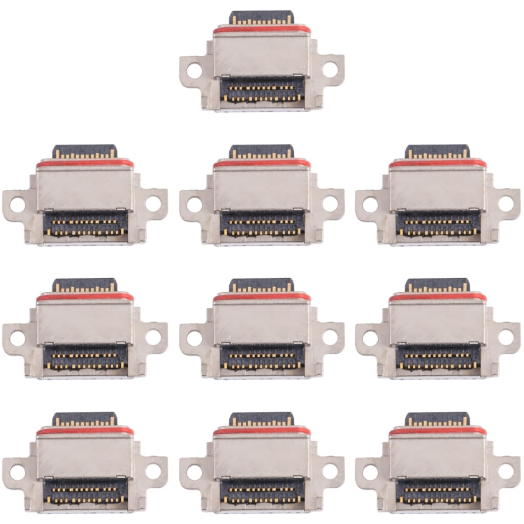 10pcs Charging Port Connector for Samsung Galaxy S10+ SM-G975F, SM-G975U, SM-G975W, SM-G975U1, SM-G9750, SM-G975N, SM-G975X, For Samsung Galaxy S10+