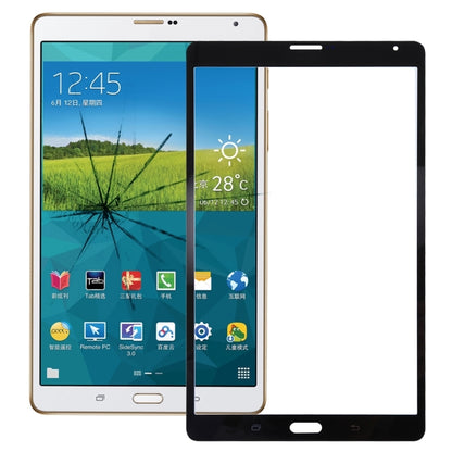 For Samsung Galaxy Tab S 8.4 LTE / T705 Front Screen Outer Glass Lens with OCA Optically Clear Adhesive , For Samsung Galaxy Tab S 8.4 LTE