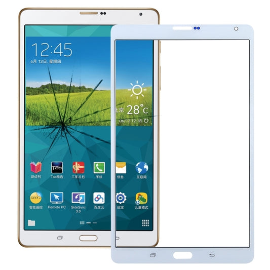 For Samsung Galaxy Tab S 8.4 LTE / T705 Front Screen Outer Glass Lens with OCA Optically Clear Adhesive , For Samsung Galaxy Tab S 8.4 LTE