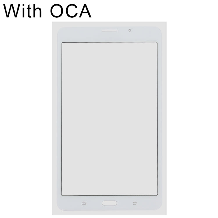 For Samsung Galaxy Tab A 7.0 LTE (2016) / T285 Front Screen Outer Glass Lens with OCA Optically Clear Adhesive , For Samsung Galaxy Tab A 7.0 LTE (2016)