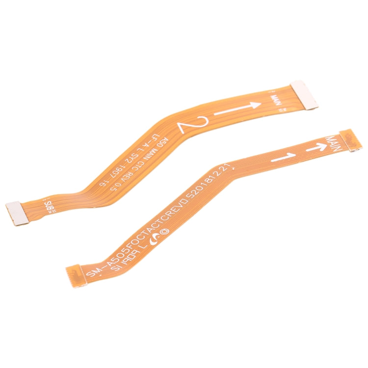 For Galaxy A50 Motherboard Flex Cable + LCD Flex Cable, For Samsung Galaxy A50