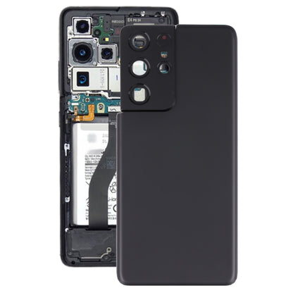 For Samsung Galaxy S21 Ultra 5G Battery Back Cover with Camera Lens Cover , For Samsung Galaxy S21 Ultra 5G(with Camera Cover)