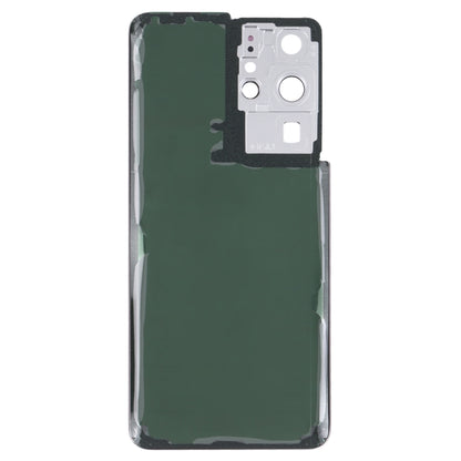 For Samsung Galaxy S21 Ultra 5G Battery Back Cover with Camera Lens Cover