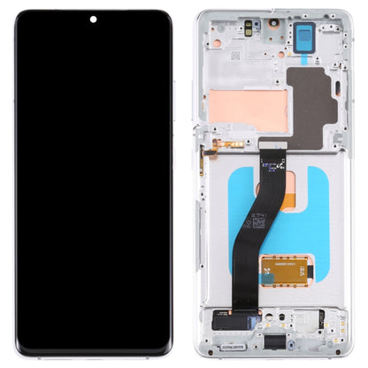 Original LCD Screen and Digitizer Full Assembly with Frame For Samsung Galaxy S21 Ultra 5G SM-G998B