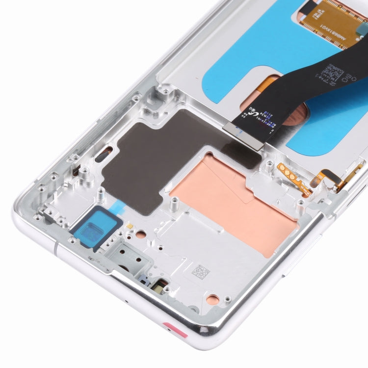 Original LCD Screen and Digitizer Full Assembly with Frame For Samsung Galaxy S21 Ultra 5G SM-G998B