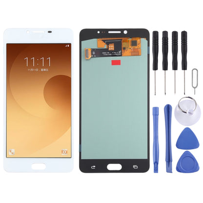 OLED Material LCD Screen and Digitizer Full Assembly for Samsung Galaxy C9 Pro SM-C9000/C900